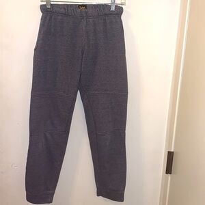 -Lee Gray Heather Jogger pants- Large (12-14) AS IS